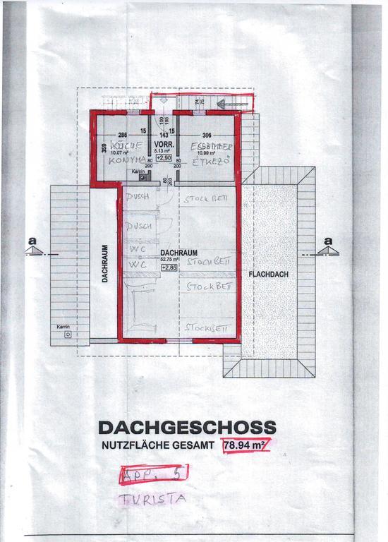 Tolnaricum Apartments Kostendorf 外观 照片